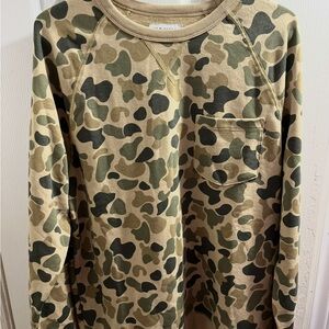 Old Navy Camouflage Crewneck Sweater